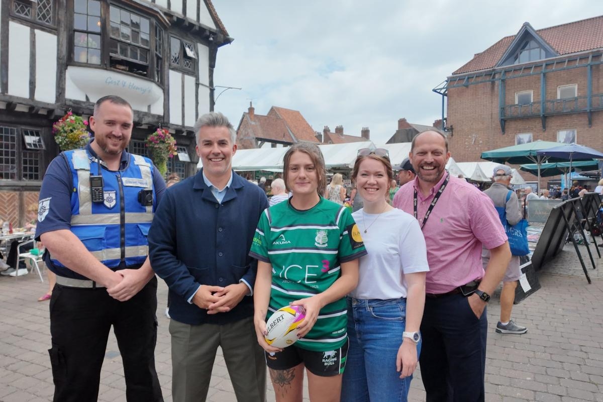 Hundred hidden rugby balls in city to celebrate World Cup countdown