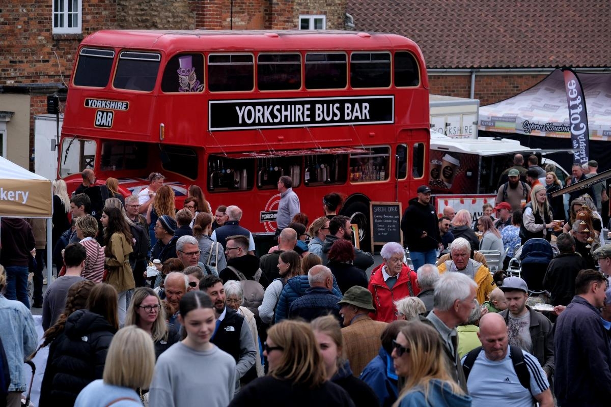 The ‘Glastonbury of food' gets underway in North Yorkshire town