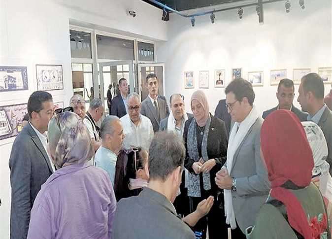 «النيل عنده كتير».. معرض كاريكاتير دولى يسلط الضوء على أهمية النهر