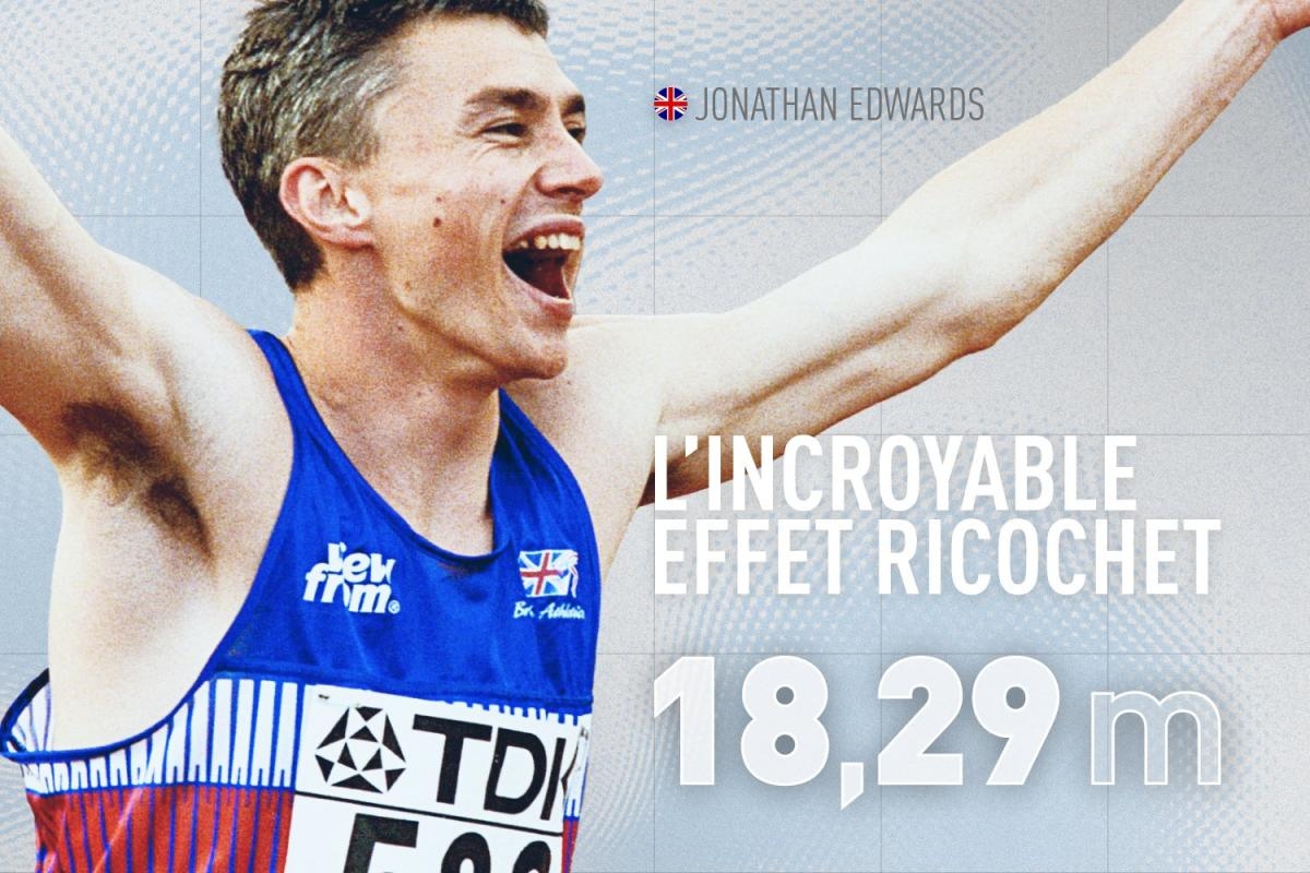 « Sur la course d'élan, j'étais plus rapide que n'importe qui » : comment Jonathan Edwards s'est appuyé sur sa vitesse pour battre le record du monde du triple saut