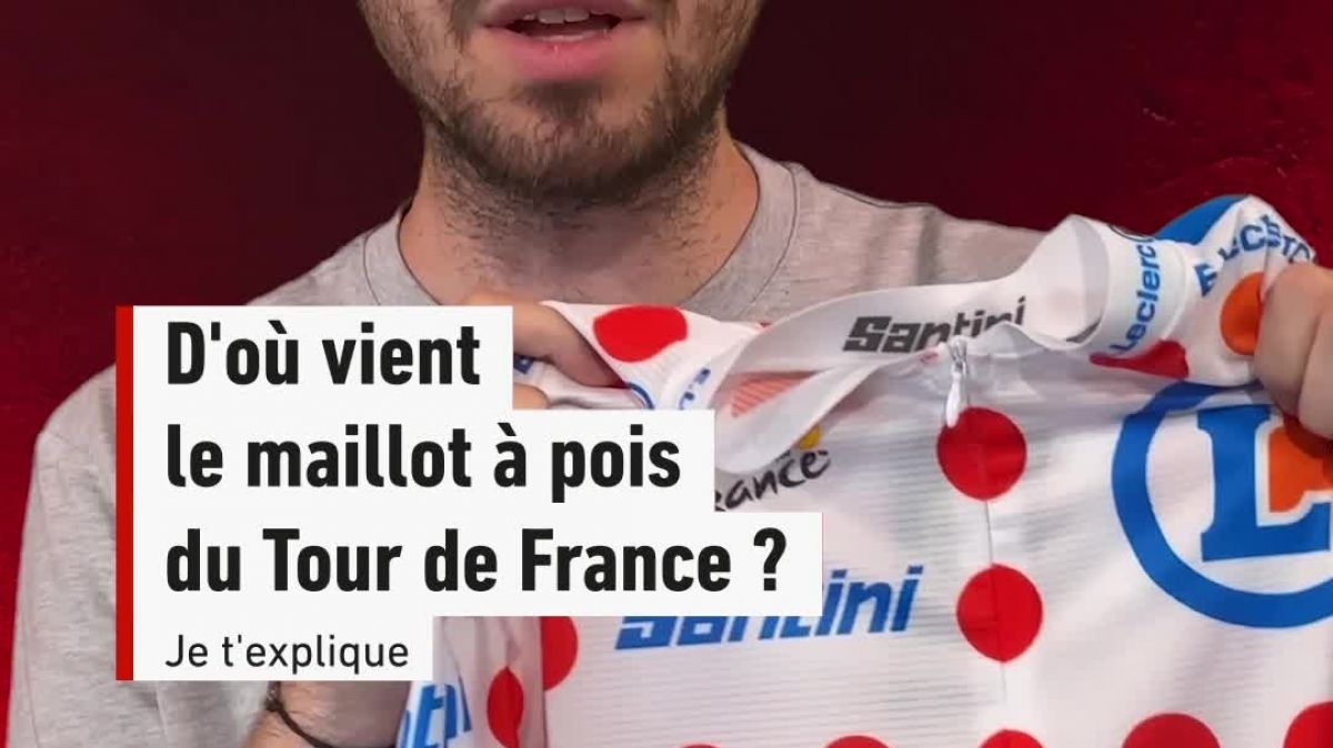 Cyclisme - Tour de France : Tour de France 2025 : d'où vient le maillot à pois ?