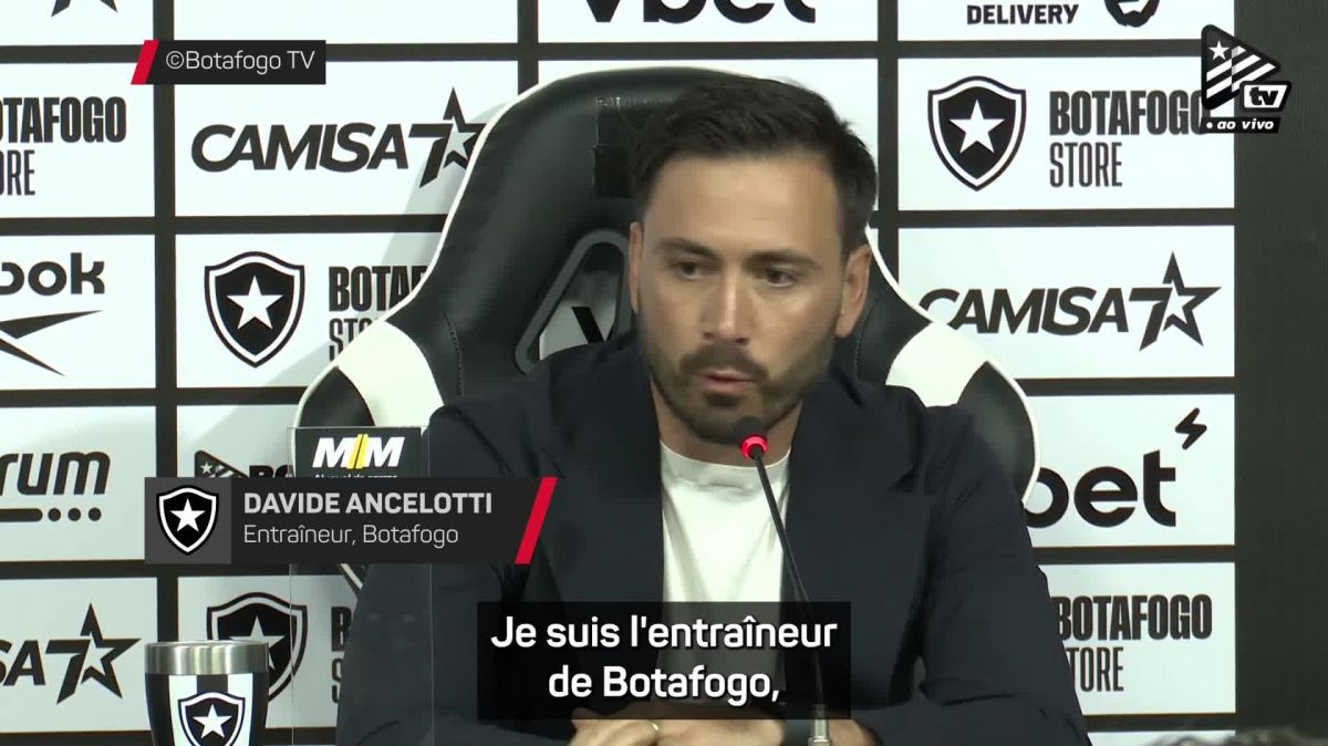 Football - Brésil - Botafogo : Davide Ancelotti : « J'ai la tête au club, pas à la Coupe du monde »