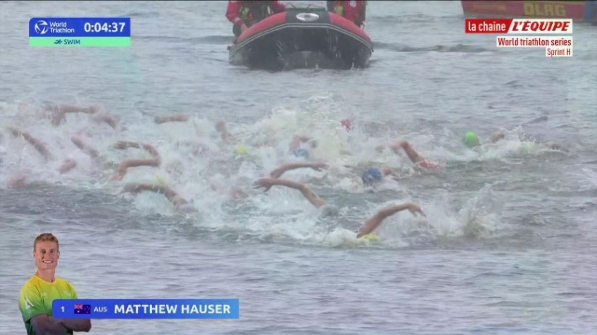 43 - Tous sports : Triathlon - Le replay du sprint messieurs à Hambourg