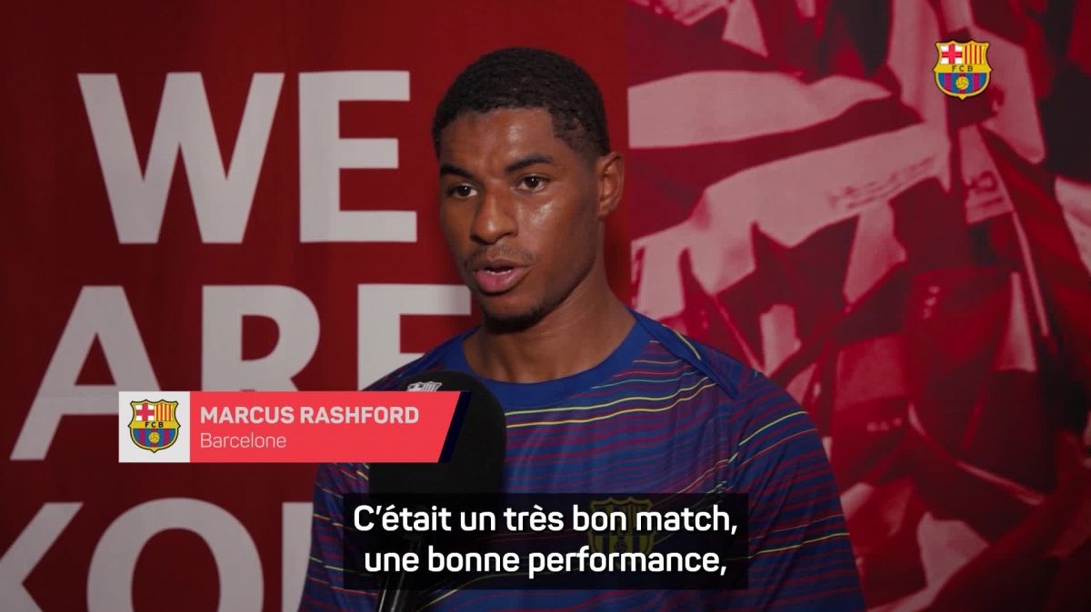 Football - Amical - Barça : Marcus Rashford : « Flick peut me faire bien jouer au football »