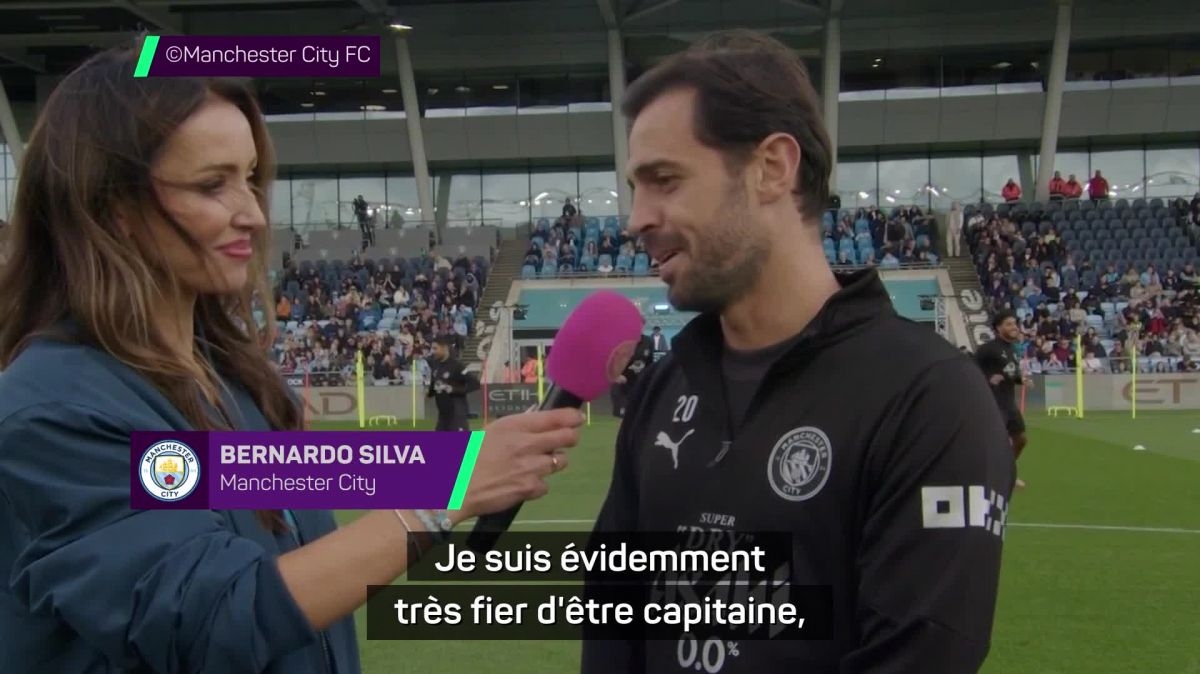 Football - Premier League - Manchester City : Nouveau capitaine de Manchester City, Bernardo Silva va « essayer de montrer l'exemple »