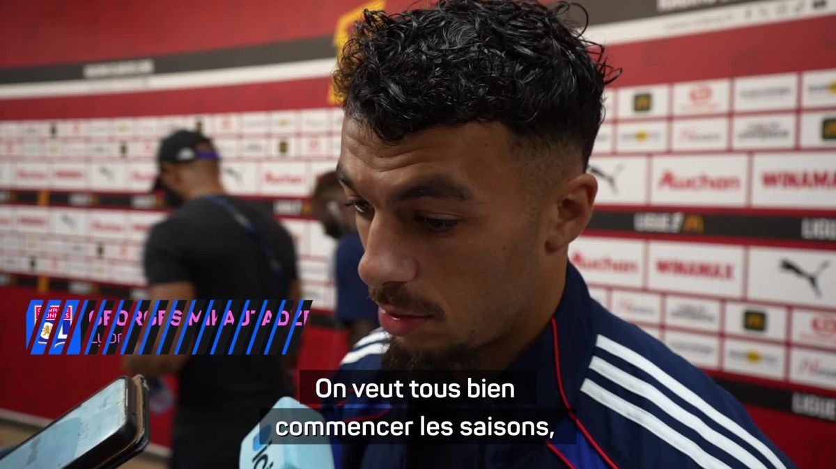 Football - Ligue 1 - Lyon : Mikautadze : « Tout faire pour aller le plus haut possible »