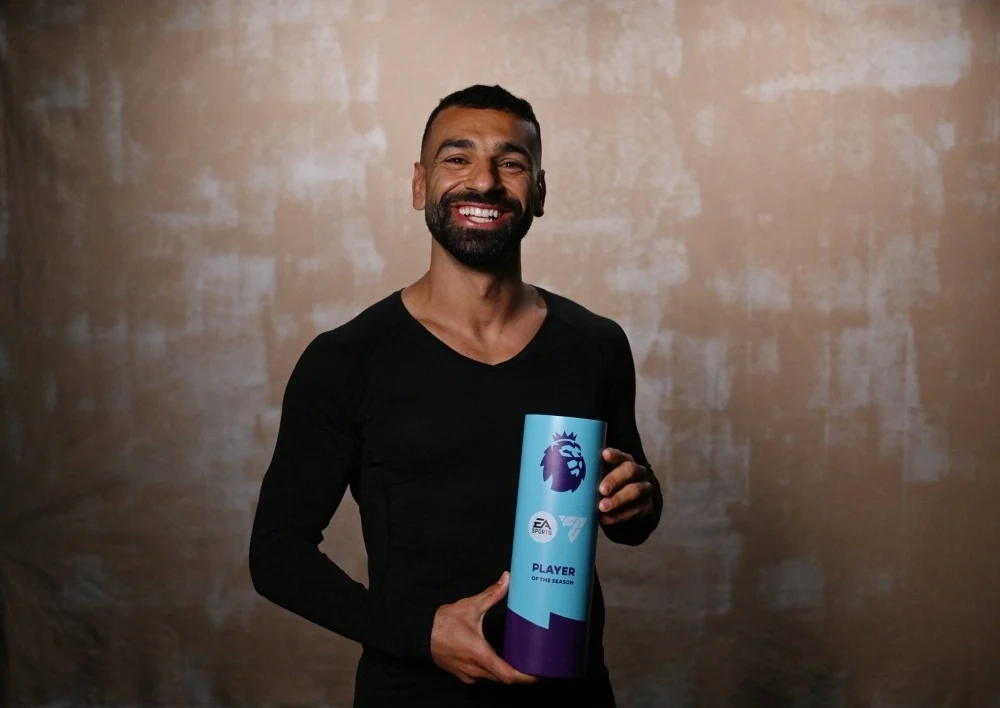 محمد صلاح يتوج بجائزة أفضل لاعب في الدوري الإنجليزي للمرة الثانية في مسيرته