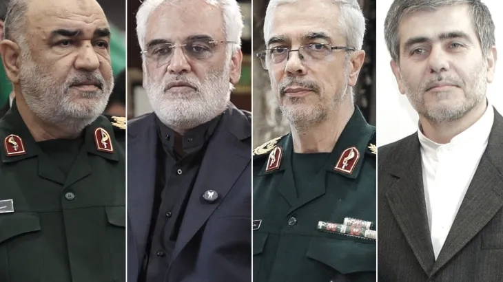 الحرس الثوري الإيراني يؤكد مقتل 7 من قادته البارزين في الضربات الإسرائيلية
