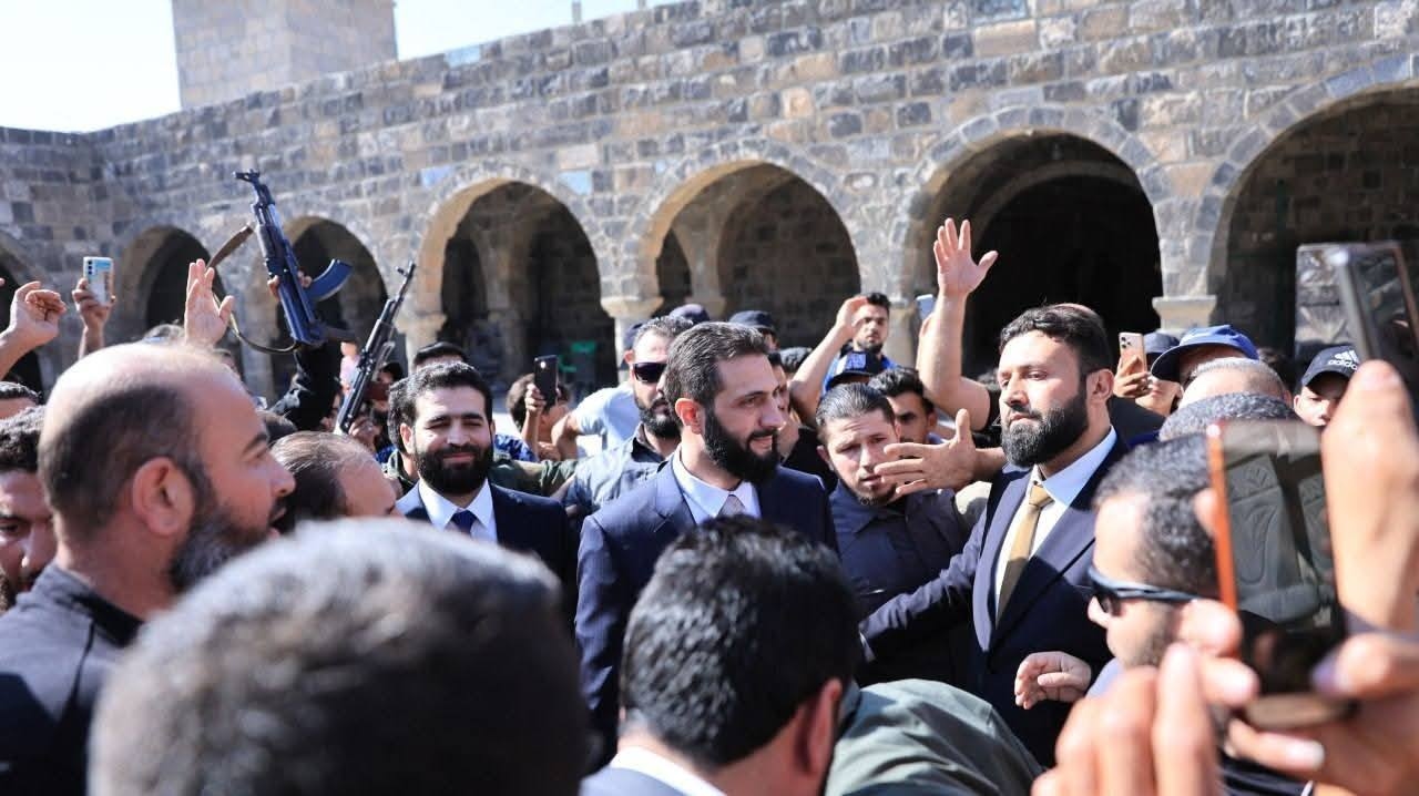 سوريا تنفي مزاعم محاولة اغتيال الرئيس أحمد الشرع خلال زيارته إلى درعا