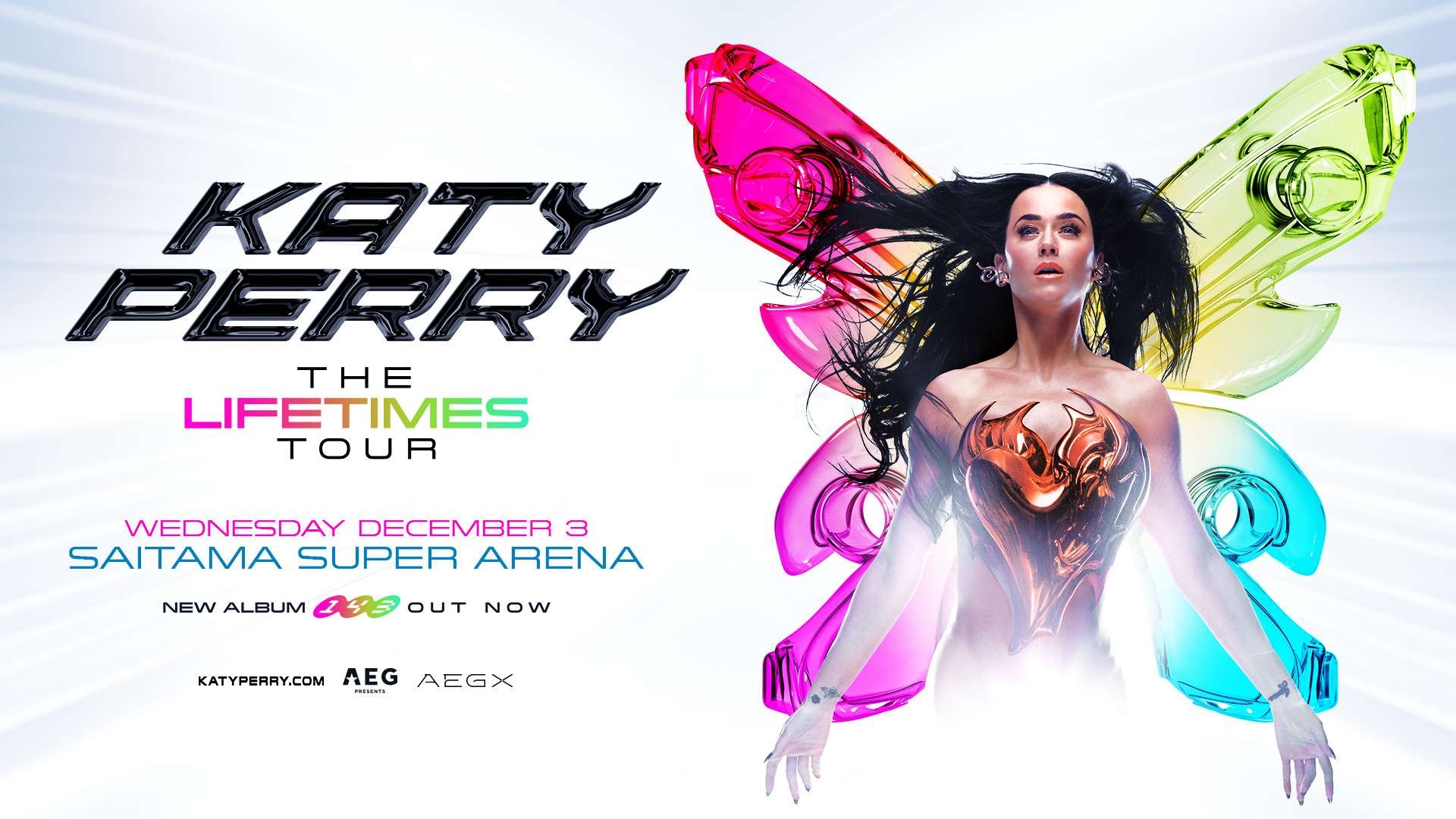 Katy Perry's 'The Lifetimes Tour' Hits Tokyo This December