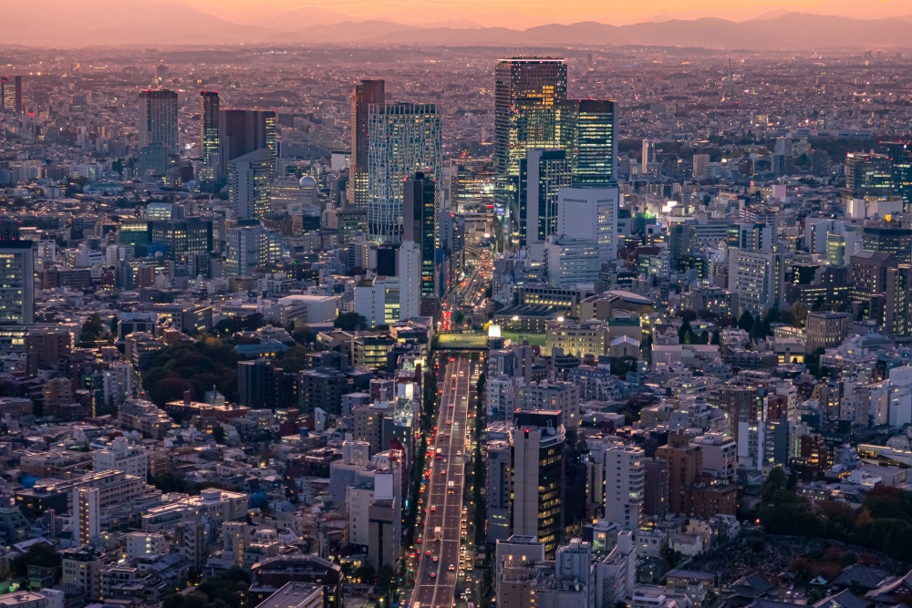 Finding Central Tokyo