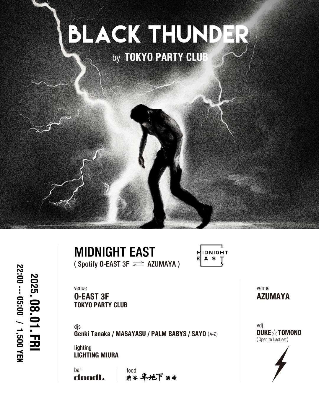 Black Thunder by TOKYO PARTY CLUB
