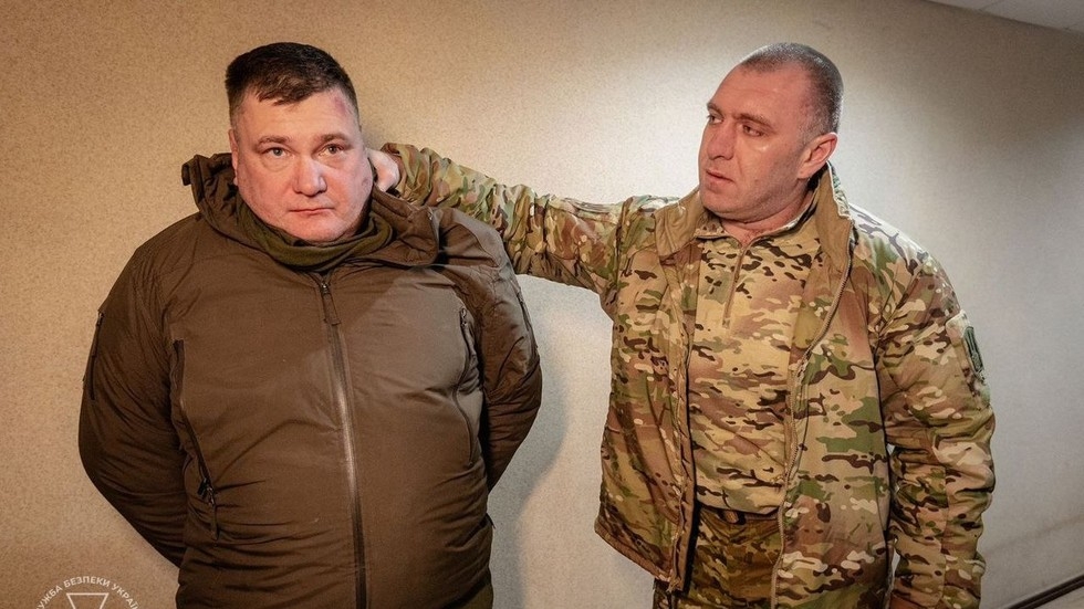 Ukrainian security chief personally apprehends ‘Russian mole'
