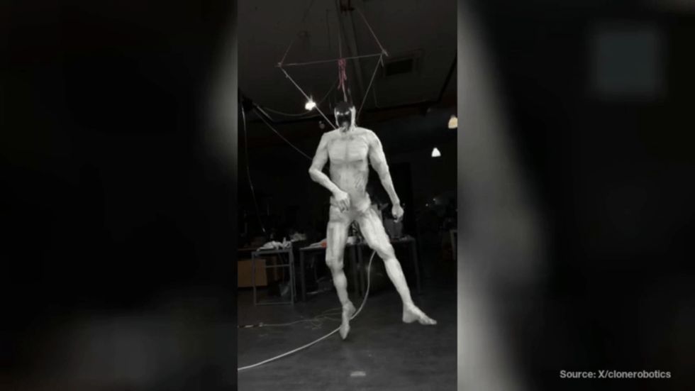 Human-like ‘Clone' robot twitches to life (VIDEO)