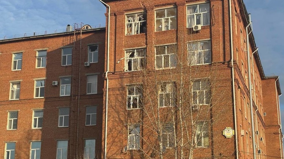 Hospital hit during Ukrainian drone attack deep inside Russia