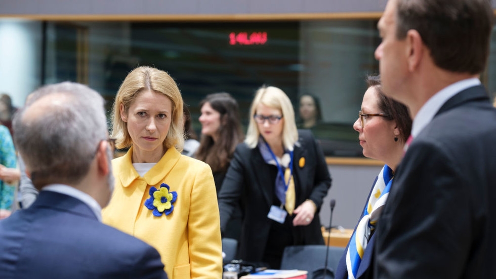 EU officials unhappy with Kallas
