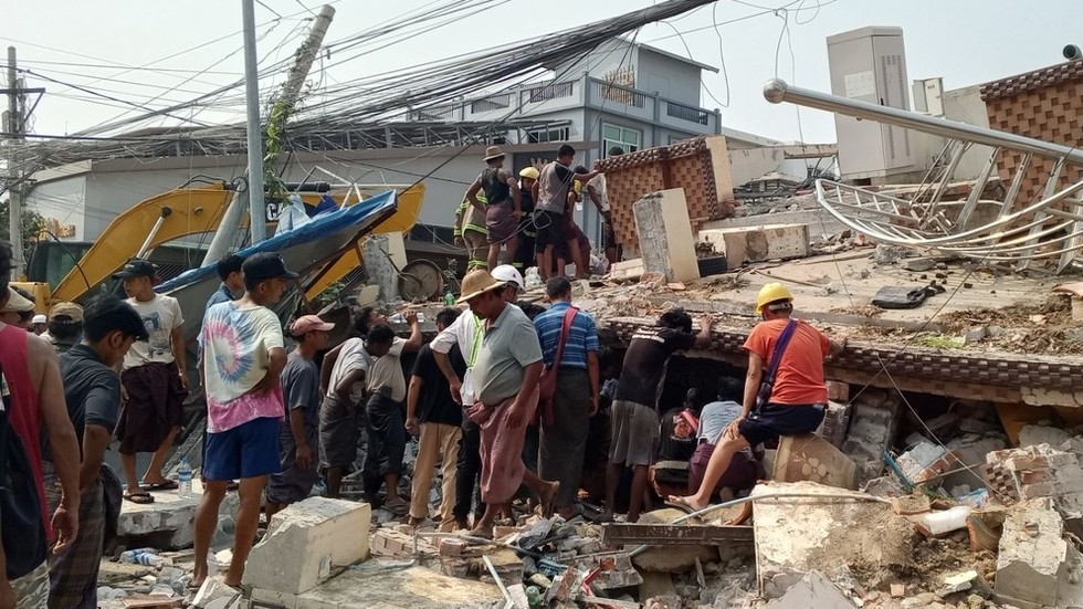 Death toll from earthquake in Myanmar surpasses 1,000 (VIDEOS)
