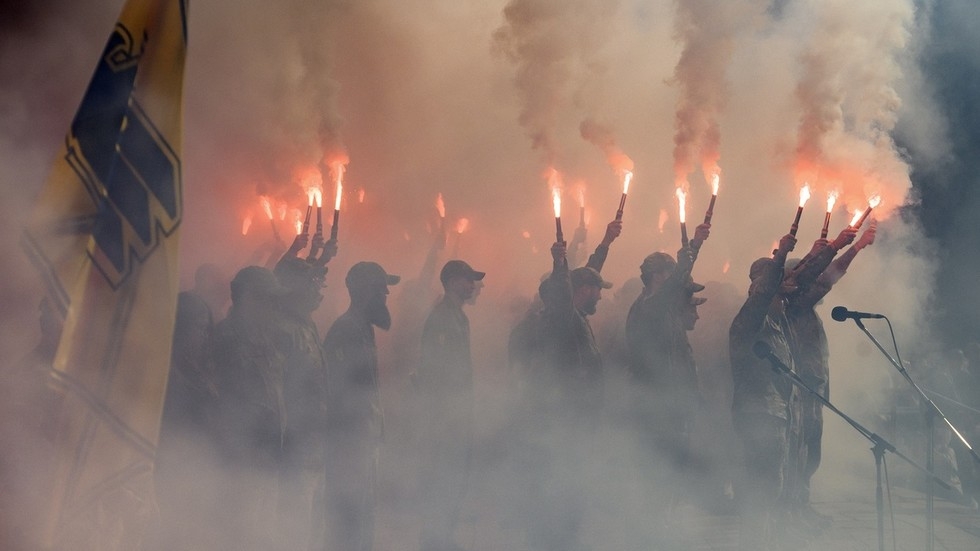 Putin slams ‘neo-Nazi' Ukrainians for demolishing Soviet WWII monuments