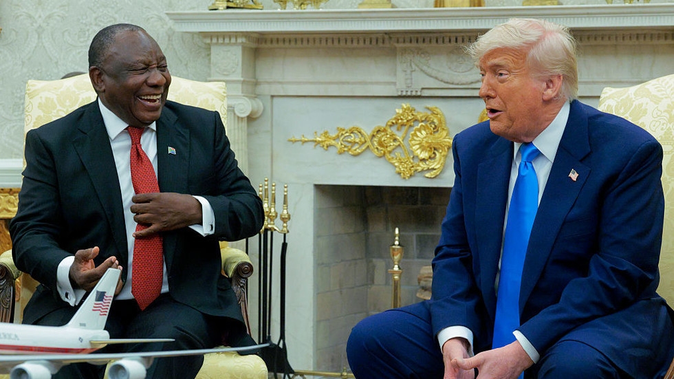 Trump wonders ‘what the hell' Zelensky was doing in South Africa
