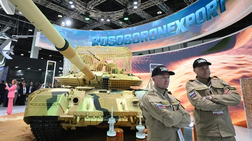 Russia ranks among top five global arms exporters