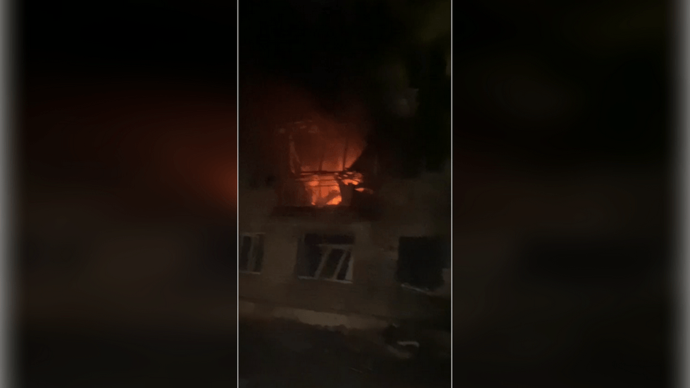 Ukrainian drones strike houses in western Russia (VIDEO)