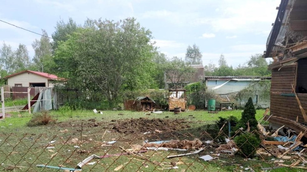 Elderly woman injured in Ukrainian drone attack