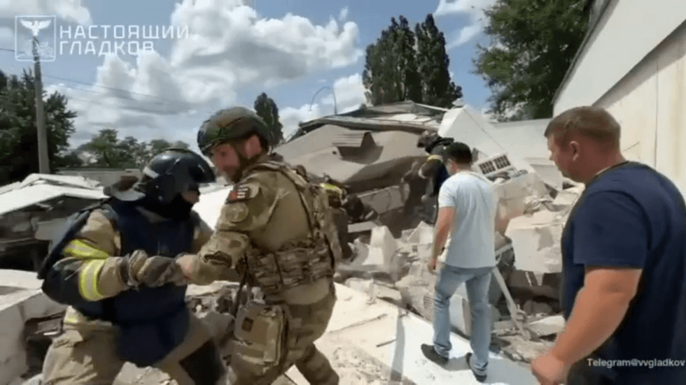 Woman killed in Ukrainian drone attack on Russian regional capital – governor (VIDEO)