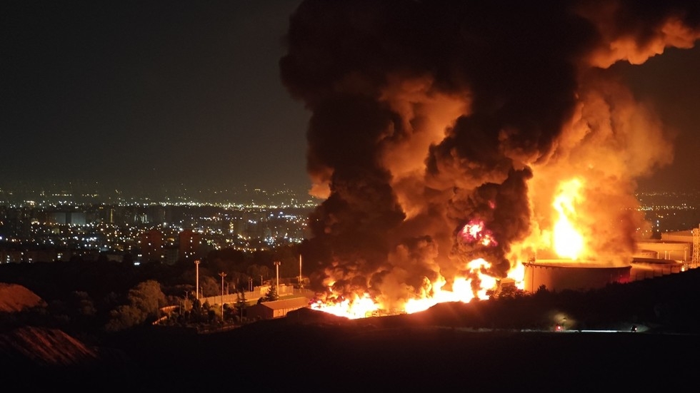 Israel hits Iranian centrifuge and missile sites in airstrikes