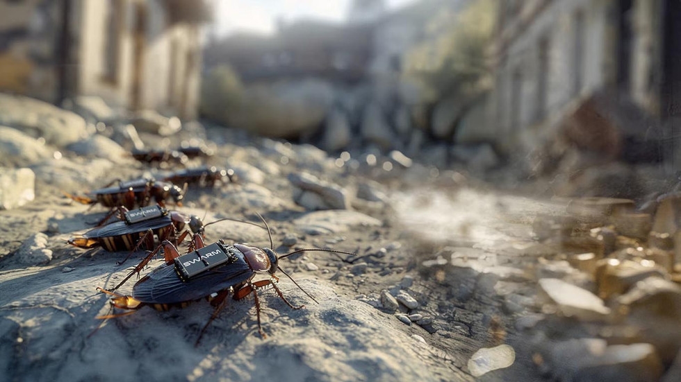 Germany looks to reinvent warfare with spy cockroaches