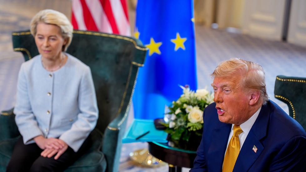 Trump ate von der Leyen for breakfast