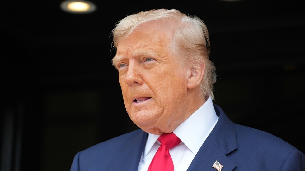 Trump says Medvedev ‘entering very dangerous territory'