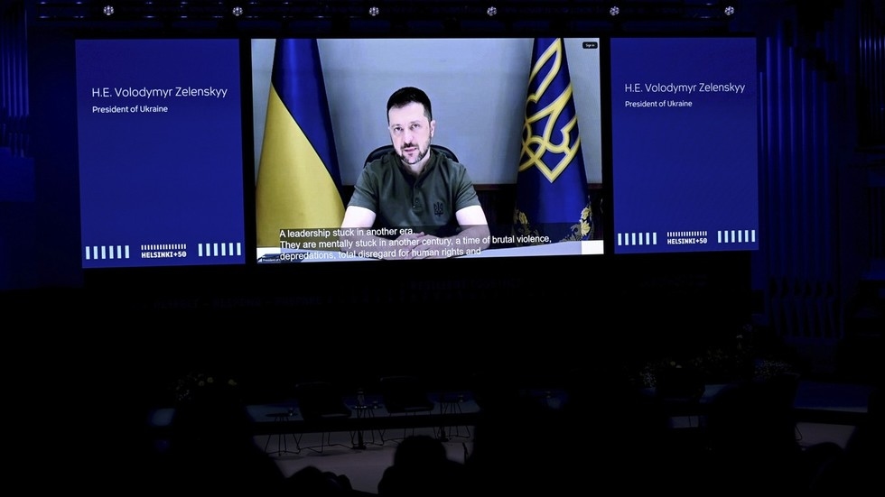 Zelensky calls for ‘regime change' in Russia