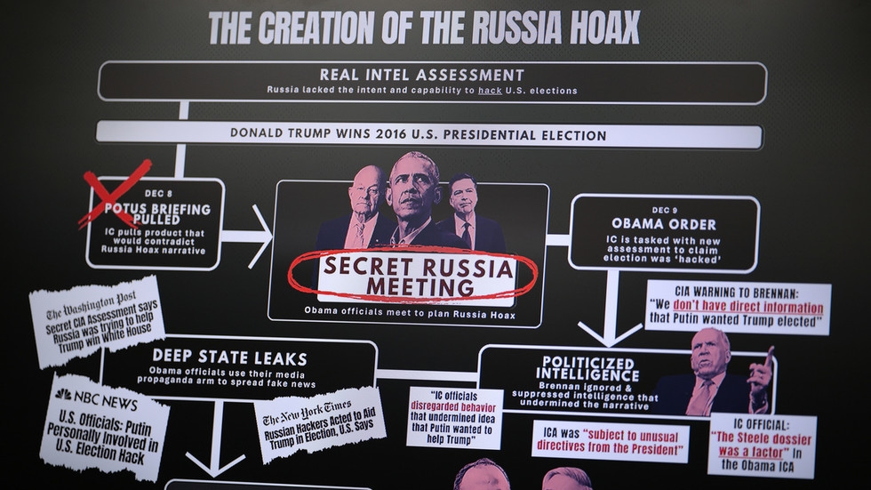 Obama was ‘mastermind' behind Russiagate hoax
