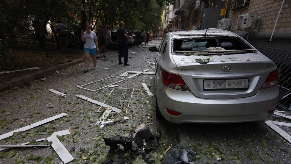 Russian port city attacked by Ukrainian drones