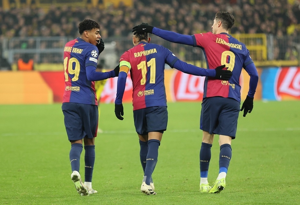 ثلاثي برشلونة "LRL" يهدد رقم "مثلث الرعب - MSN" في دوري أبطال أوروبا
