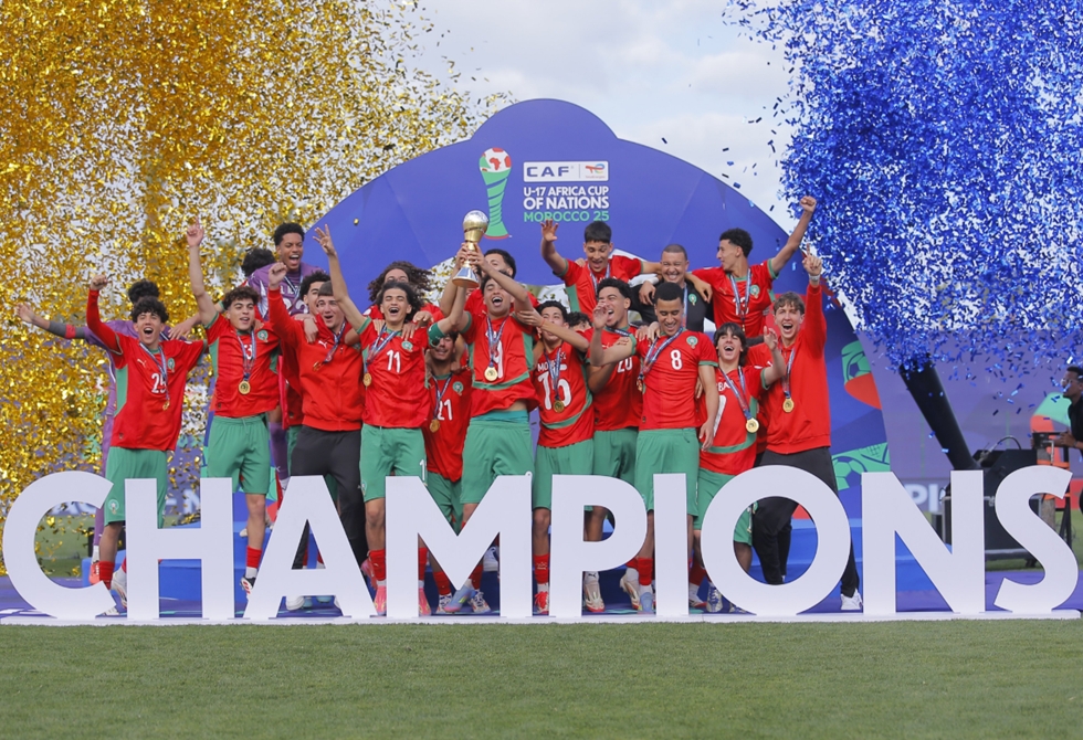 منتخب المغرب يتوج بكأس إفريقيا للناشئين لأول مرة في تاريخه