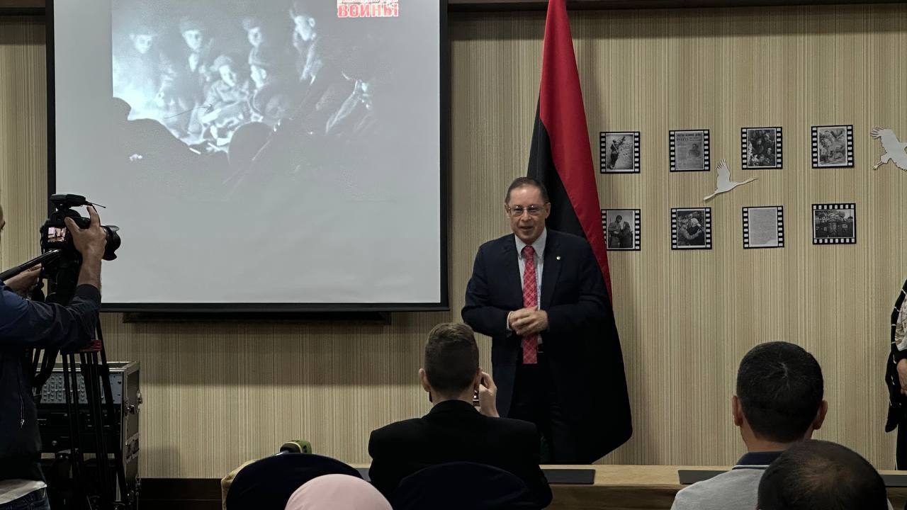 السفارة الروسية في ليبيا تحتفل بيوم النصر