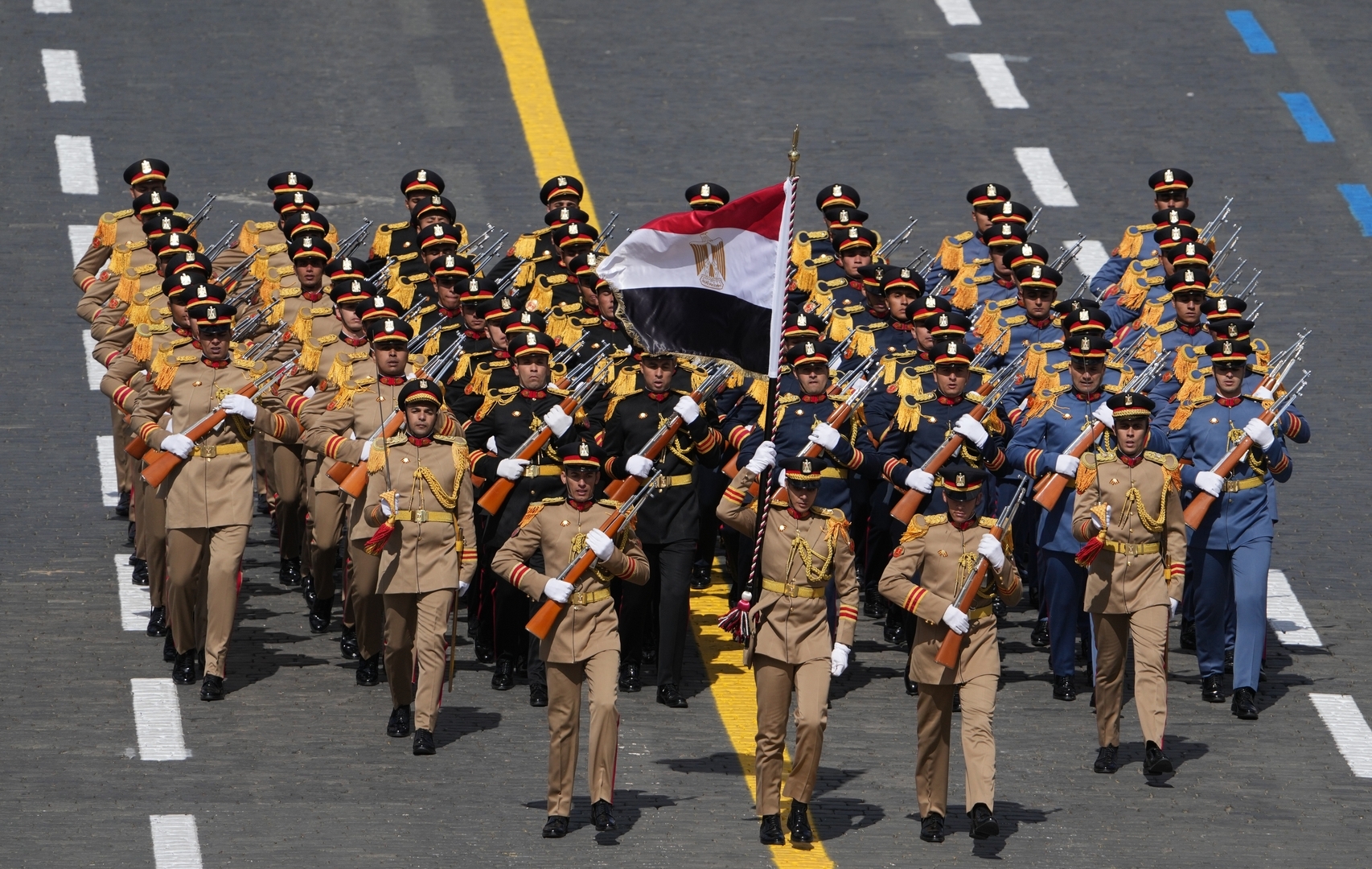 قوة عسكرية مصرية في موسكو لأول مرة في التاريخ.. تعرف على القوة المشاركة في عرض عيد النصر الروسي