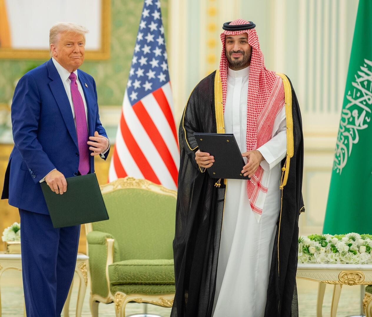 كيف وصف الرئيس ترامب الأمير محمد بن سلمان بعد التقائه به في الرياض؟
