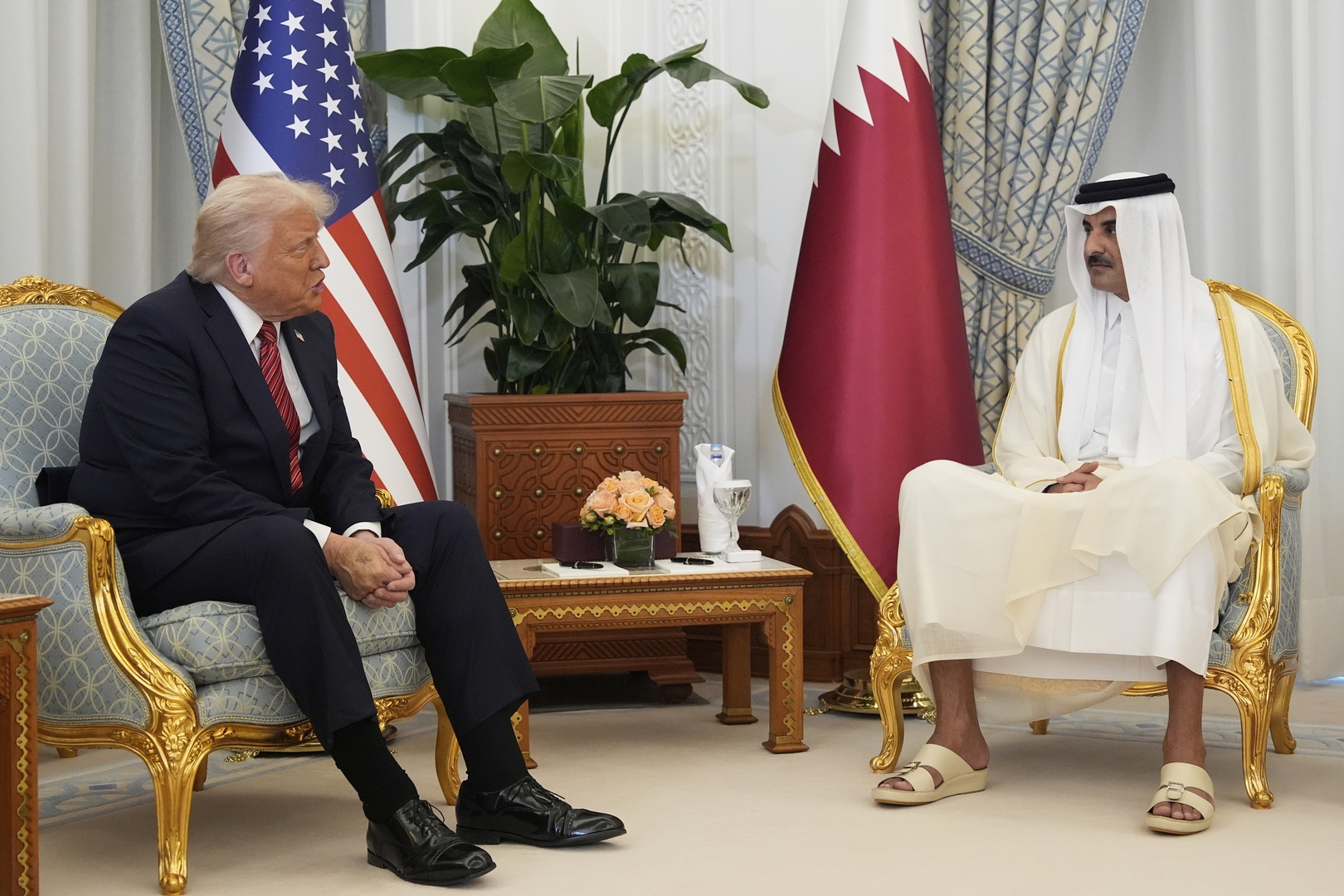 ترامب لأمير قطر: أمور مثيرة للاهتمام في العرض الجوي غدا.. أنتم تشترون أفضل المعدات العسكرية لدينا