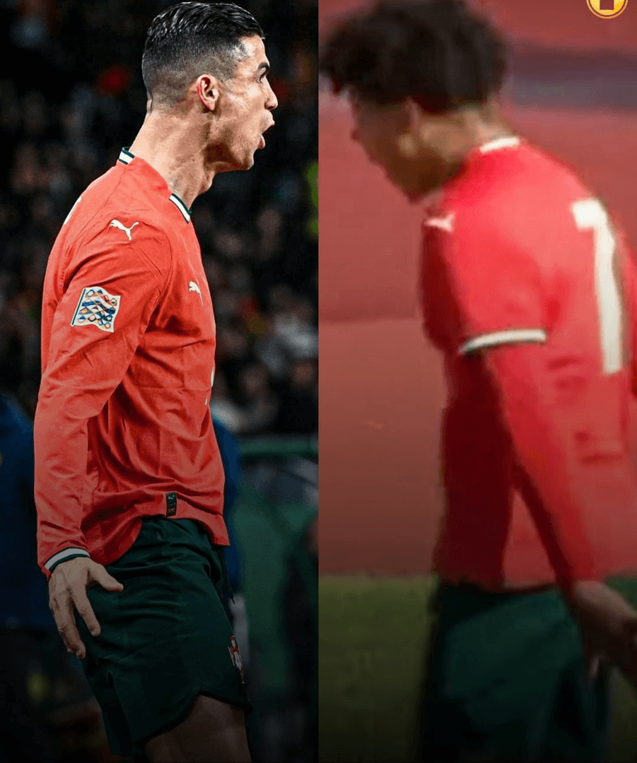 رد فعل كريستيانو رونالدو على إنجاز ابنه مع منتخب البرتغال (صورة)