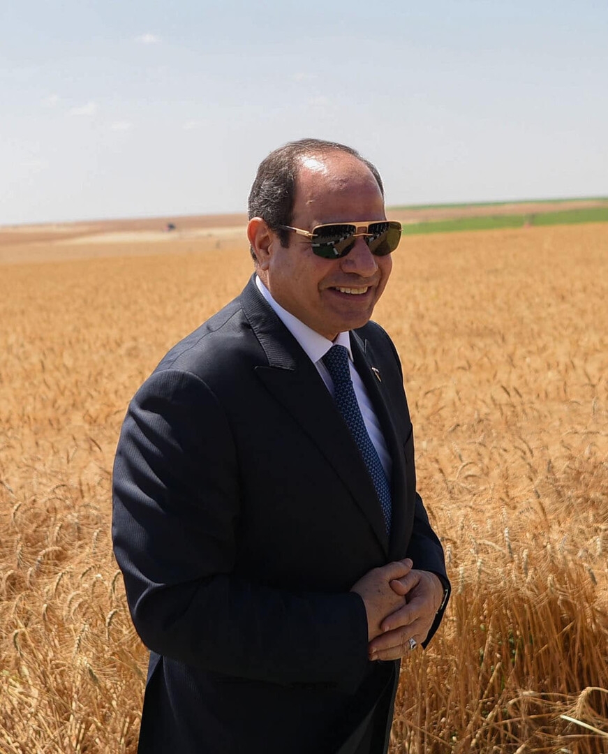 السيسي يفتتح مشروع "مستقبل مصر" ويوجه رسالة