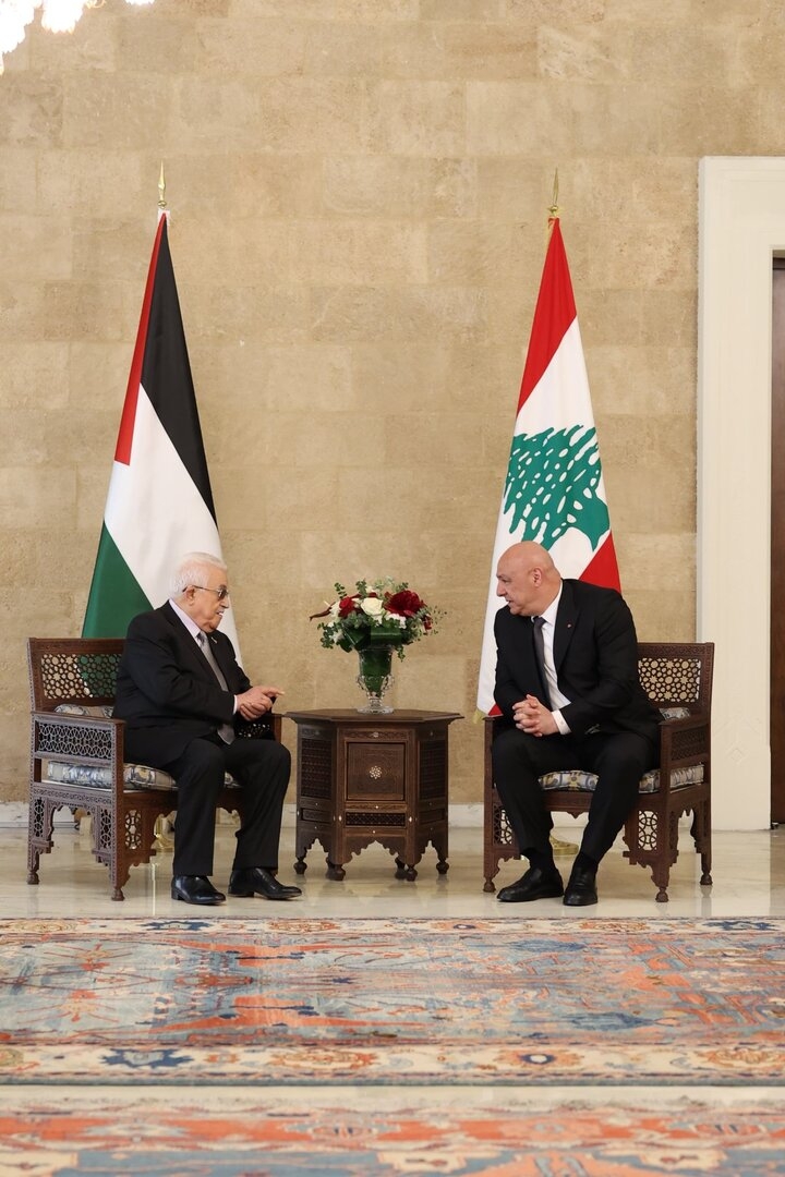 بيان لبناني فلسطيني يؤكد الالتزام بالقضية الفلسطينية وتعزيز الأمن المشترك