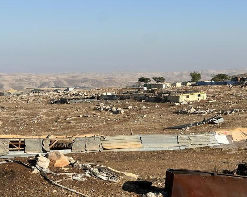 اعتداءات المستوطنين أدت إلى تهجير تجمع مغاير الدير شرق رام الله