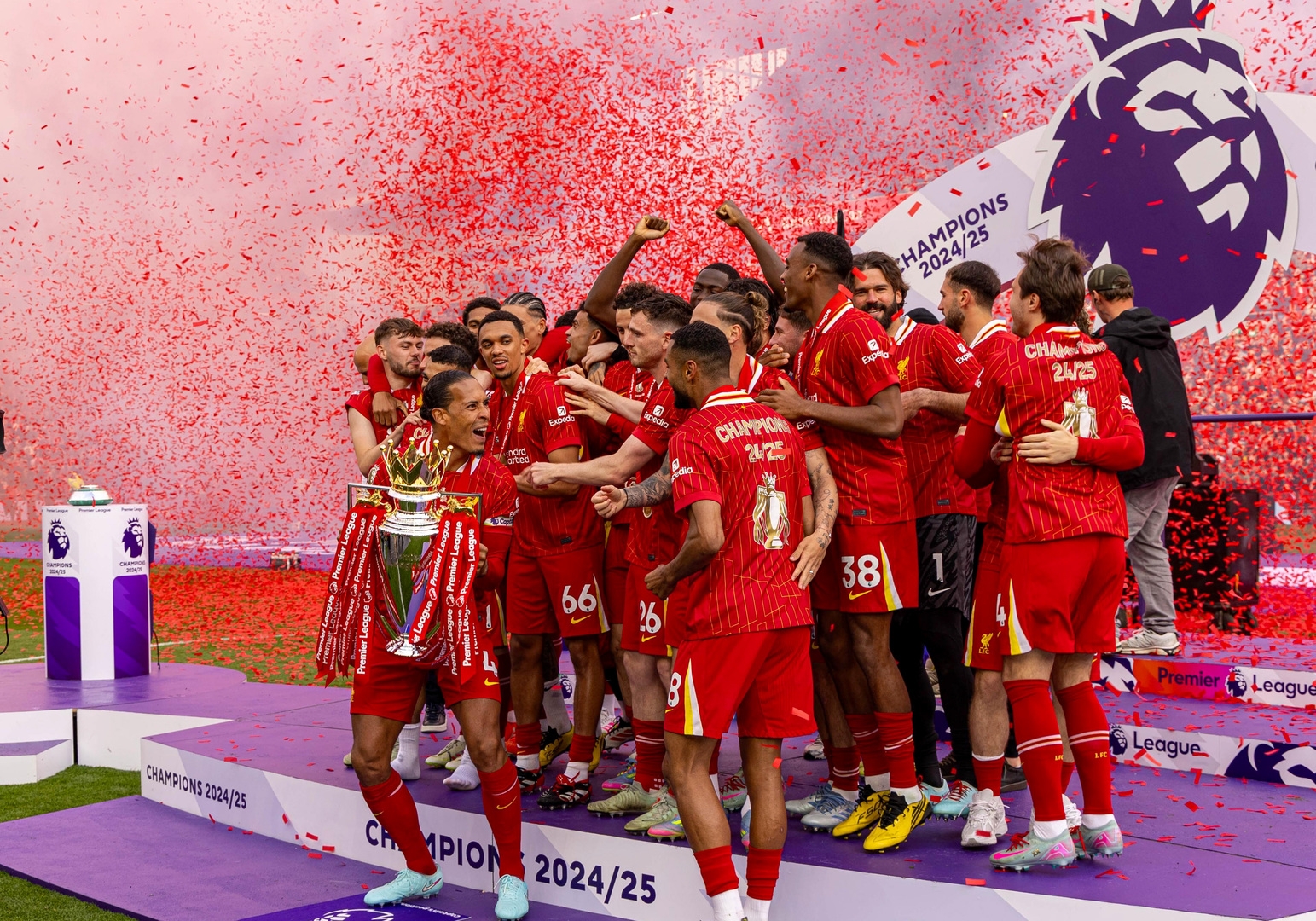 ماهو المبلغ الذي جناه ليفربول بعد الفوز بالدوري الإنجليزي؟