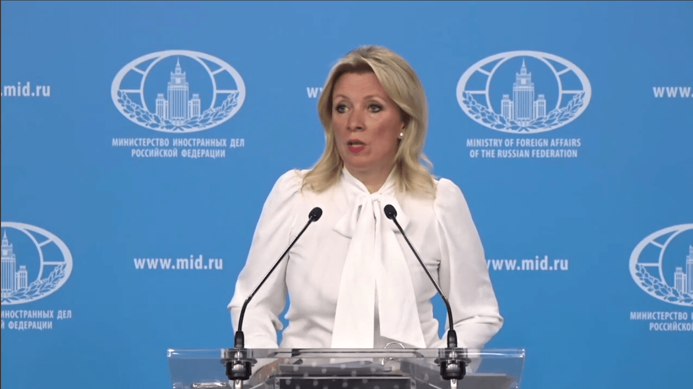 زاخاروفا: تهديدات النازيين لميدينسكي تفضح وجه نظام كييف الإرهابي