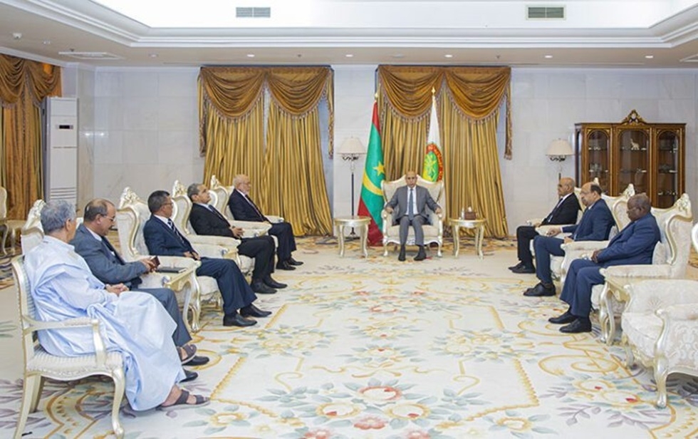 الرئيس الموريتاني يتسلم رسالة من زعيم جبهة البوليساريو