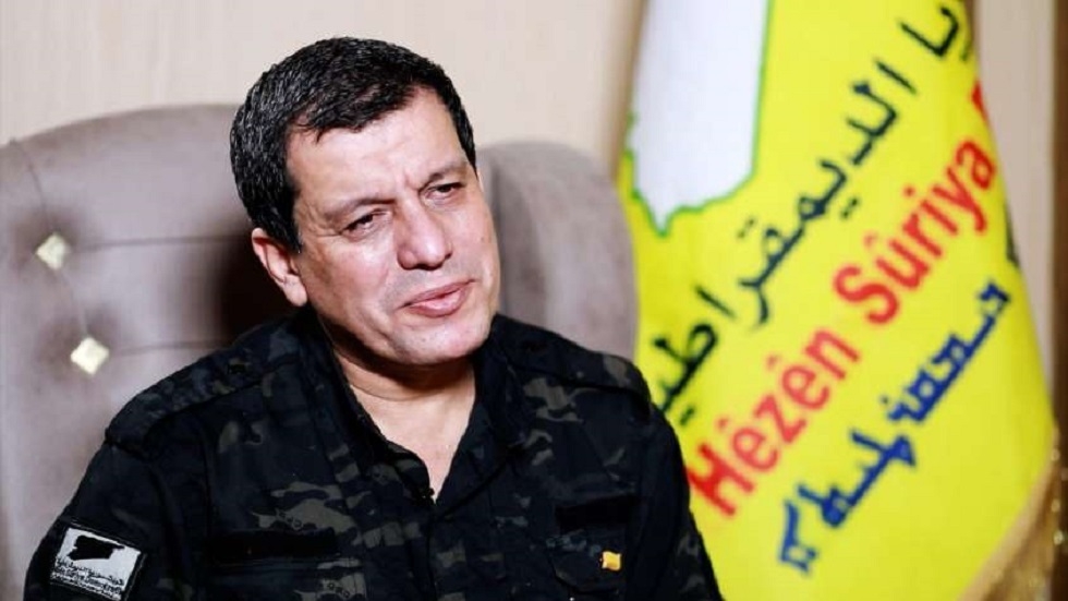 عبدي يكشف توقيت دمج قواته مع المؤسسة العسكرية السورية ويؤكد تواصل "قسد" مع تركيا
