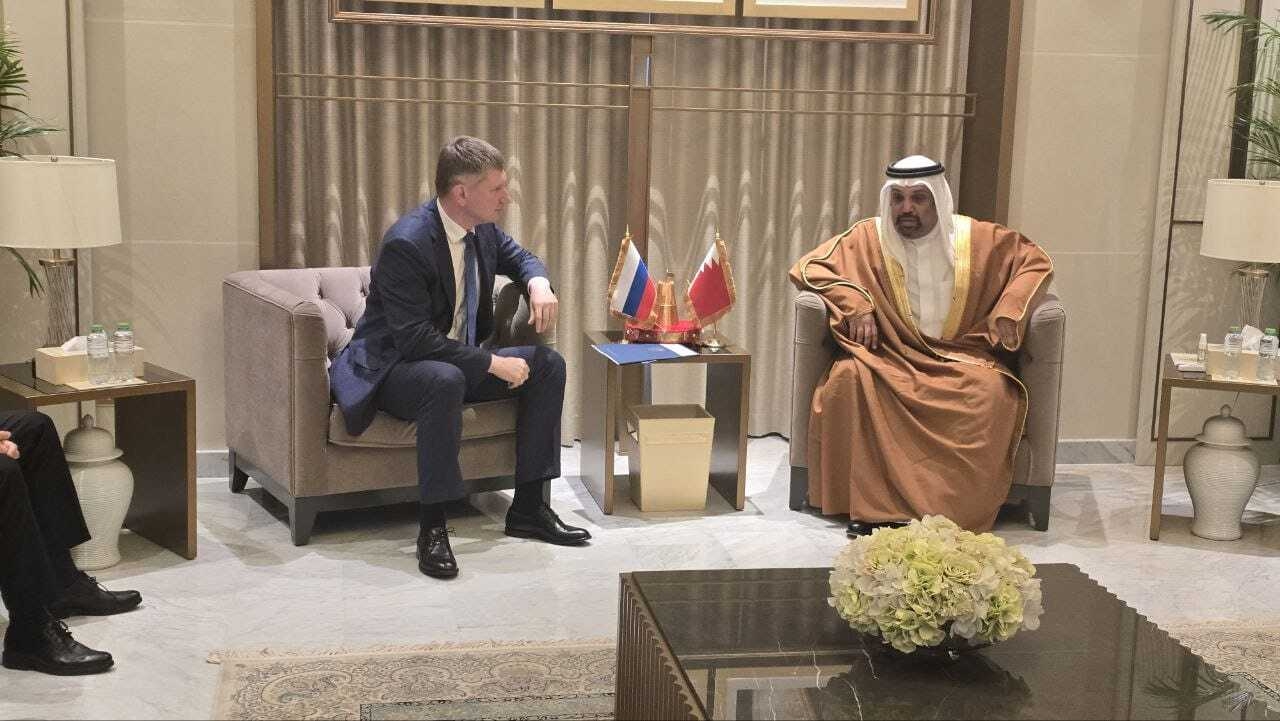 وزير التنمية في الاتحاد الروسي يبحث مع وزير المالية البحريني آفاق التعاون بين البلدين
