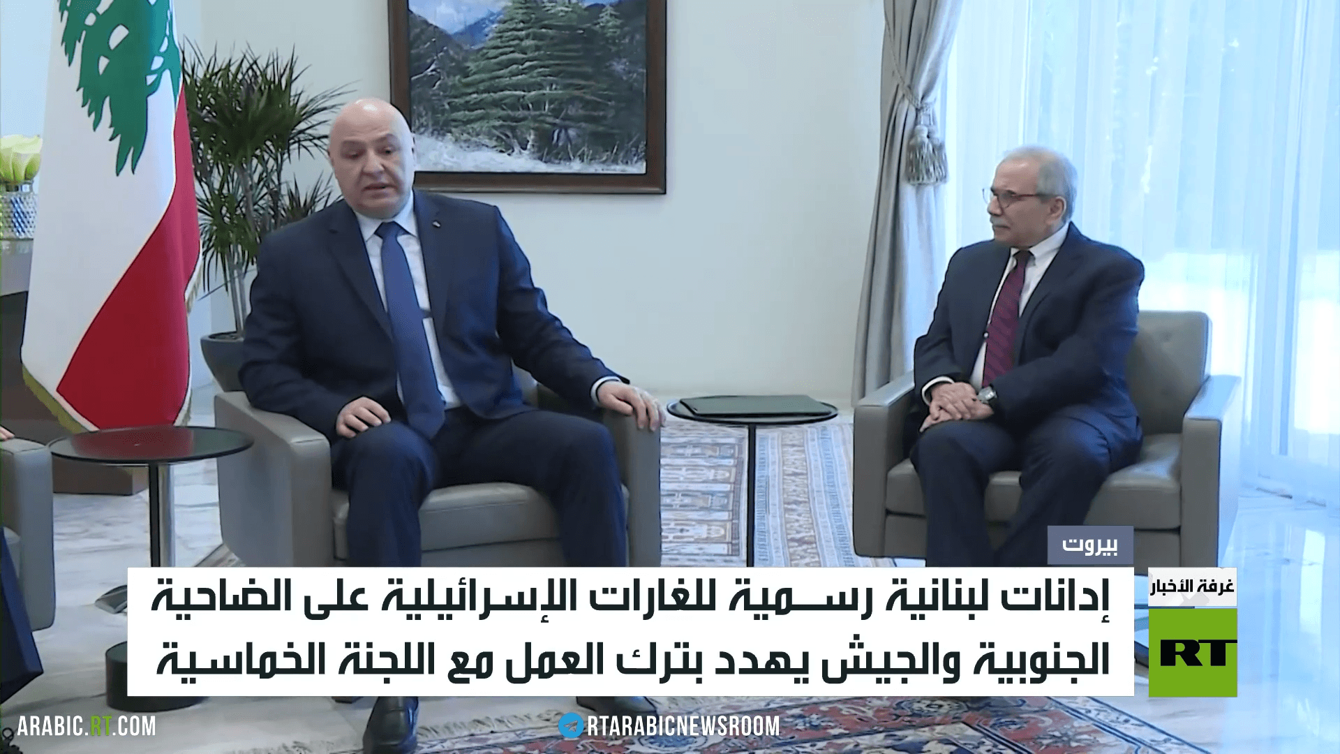 بيروت.. تنديد بغارات إسرائيل على الضاحية
